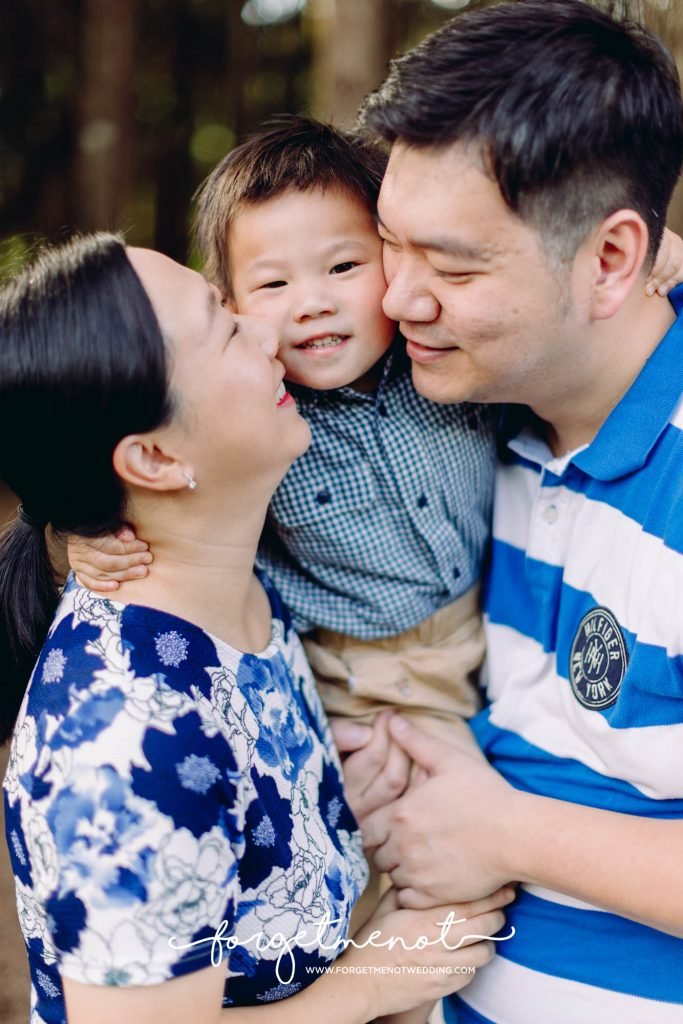 family photo at bicentennial park and woolahra 6