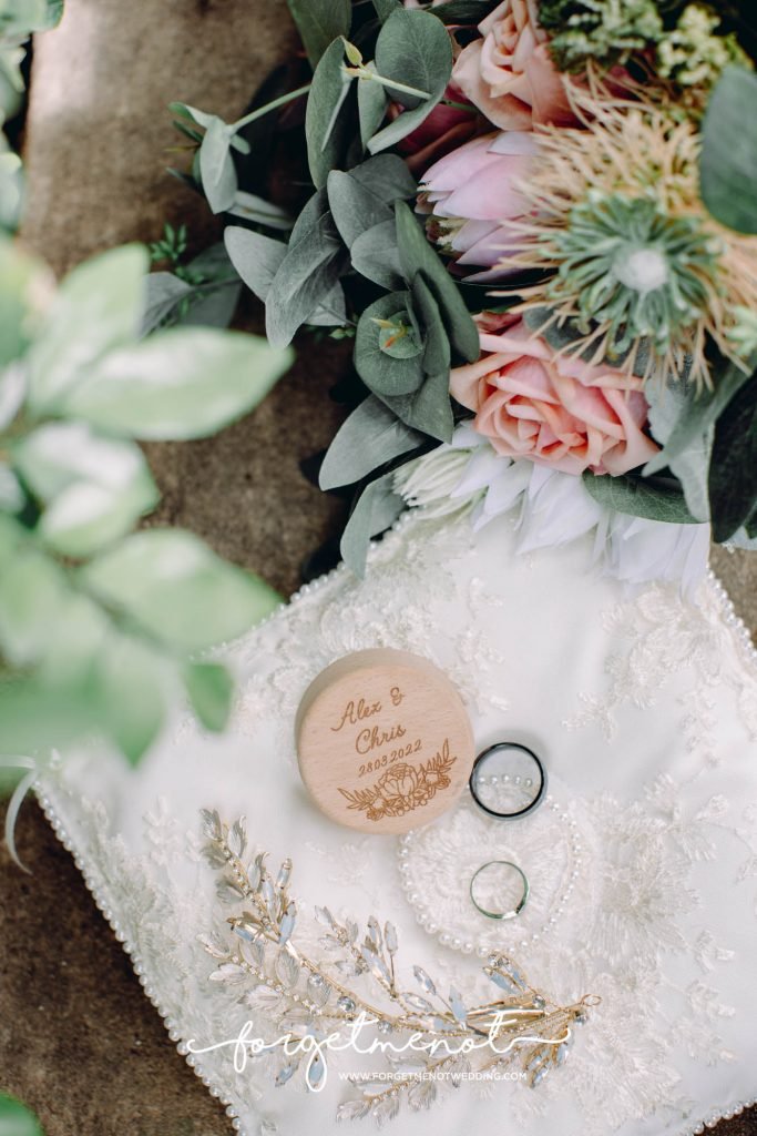 wedding photo at hunter valley garden 1