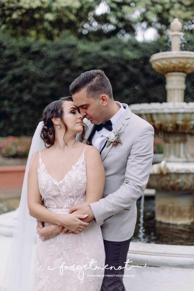 wedding photo at hunter valley garden 102