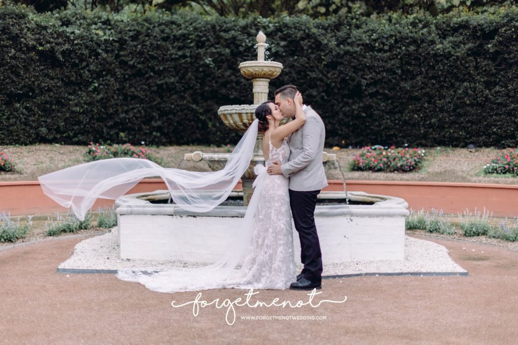 wedding photo at hunter valley garden 104