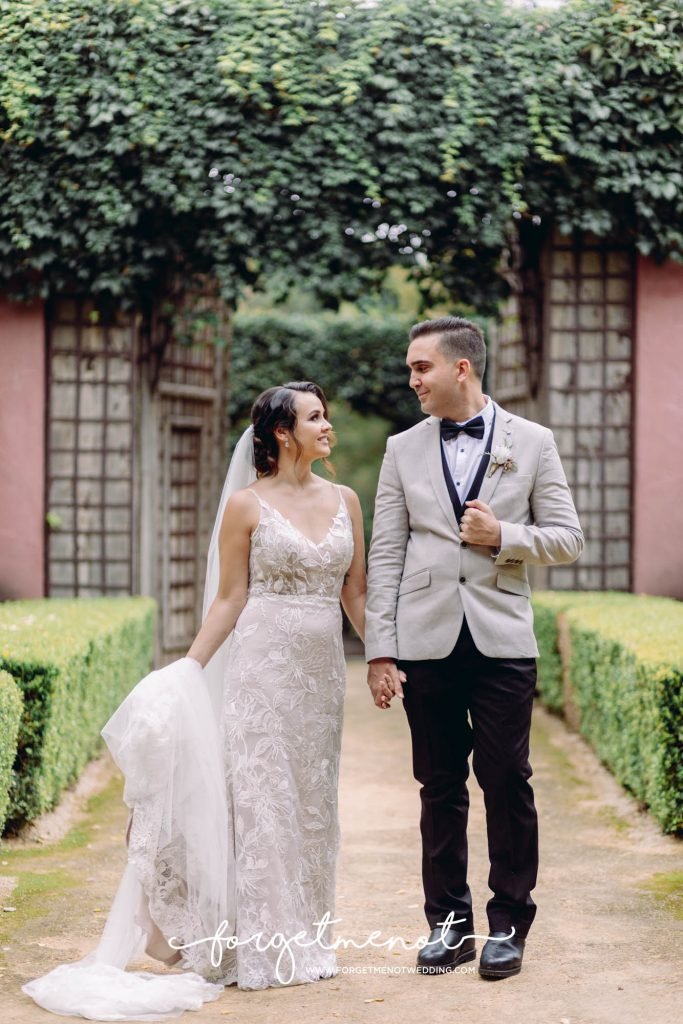 wedding photo at hunter valley garden 20