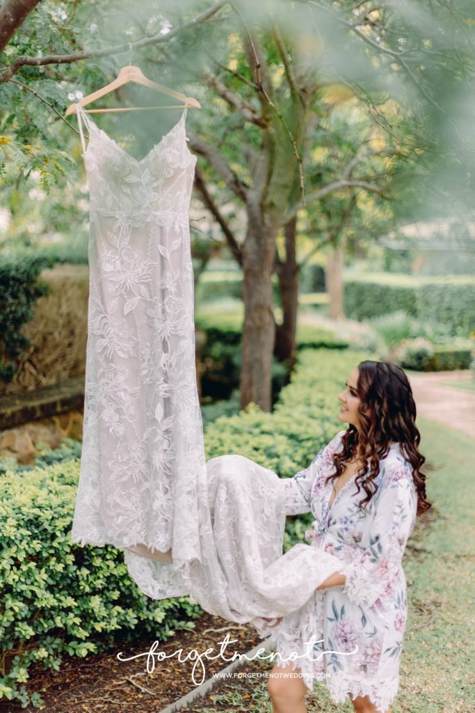 wedding photo at hunter valley garden 3