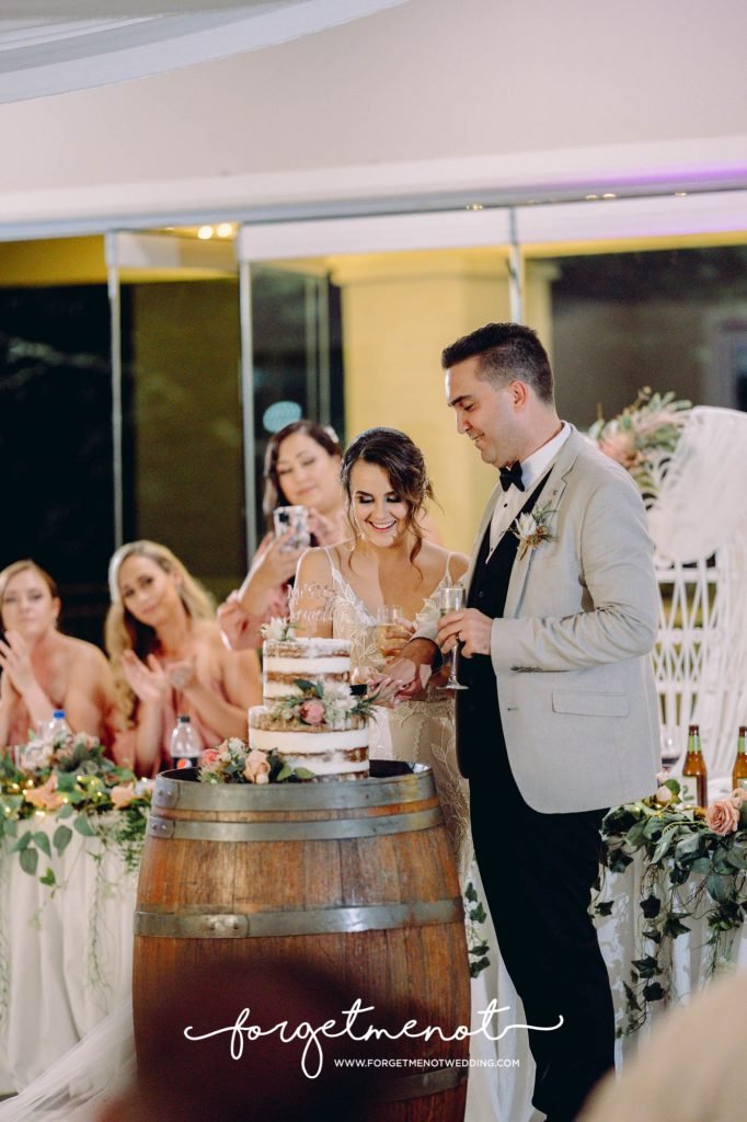 wedding photo at hunter valley garden 39