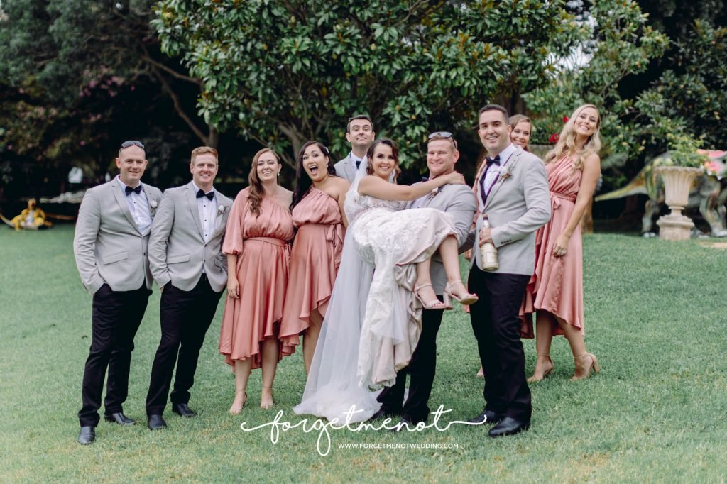 wedding photo at hunter valley garden 77