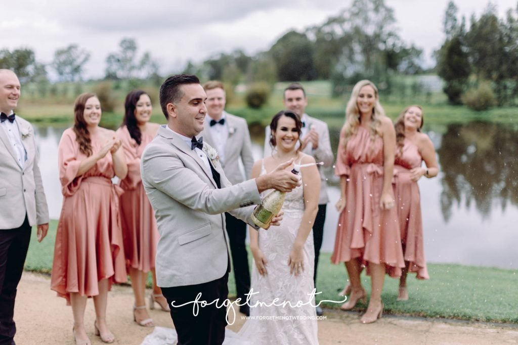 wedding photo at hunter valley garden 82