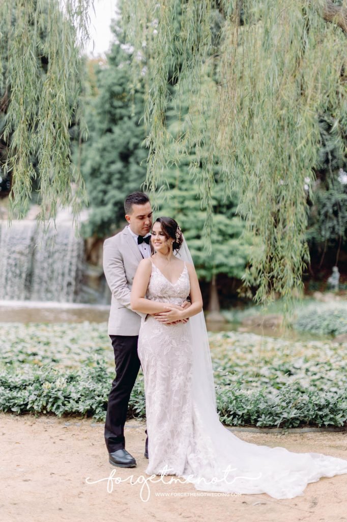 wedding photo at hunter valley garden 96